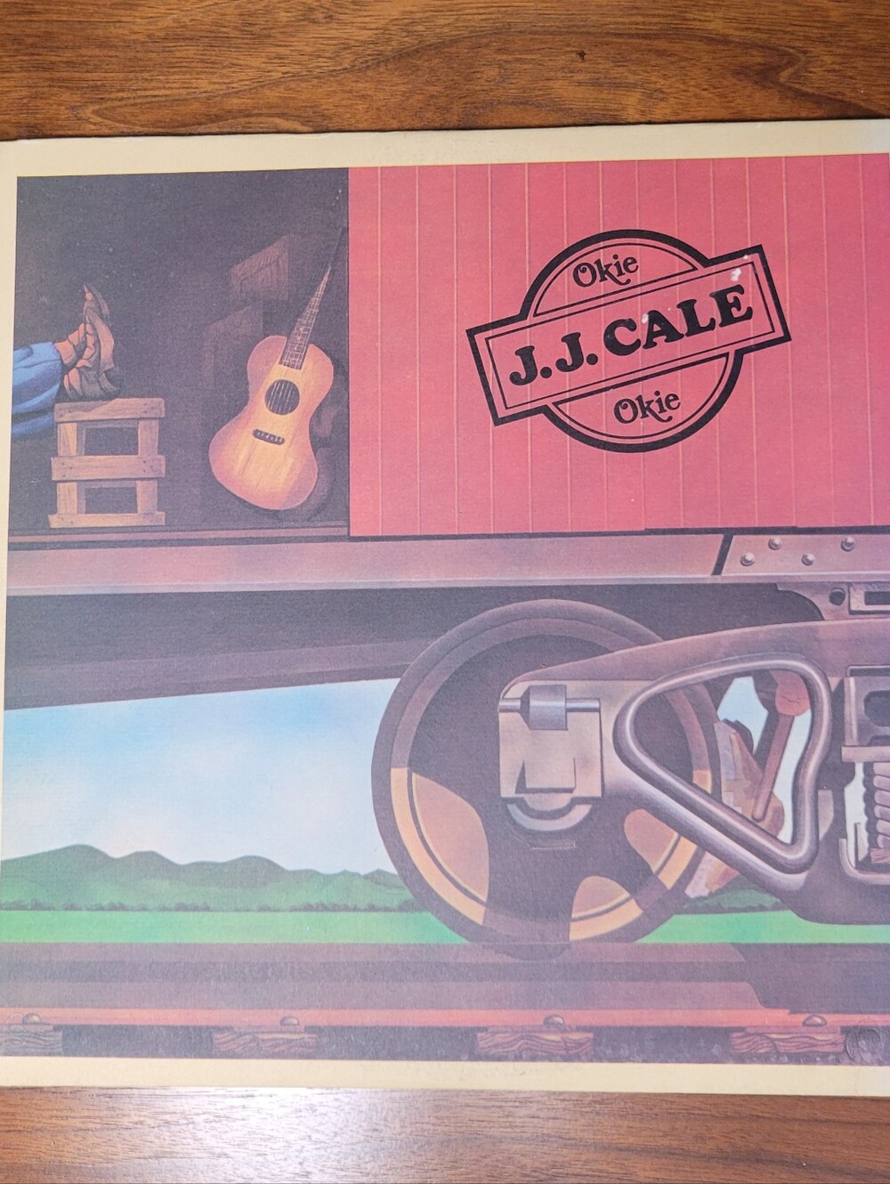 Vintage Vinyl J.J. Cale Okie